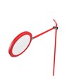 20W LED skrivebordslampe, RA98 dæmpbar - Rød, 4100K, touch sensor, flicker free