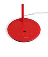 20W LED bordlampe - Rød, sensor og touchstyring, dæmpbar, 1450lm, RA 98, 4100K, 230V