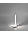 5W genopladelig LED skrivebordslampe - Touch dæmpbar, CCT, 2600mAh batteri, hvid, inkl. USB-kabel