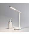 5W genopladelig LED skrivebordslampe - Touch dæmpbar, CCT, 2600mAh batteri, hvid, inkl. USB-kabel