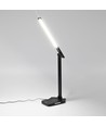 18W LED skrivebordslampe med trådløs opladning - 700lm, 5-trins dæmpbar, CCT justerbar, sort, flicker free