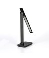 Led skrivebordslampe - trådløs opladning, sort, 230V, 700lm, 18W