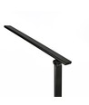 18W LED skrivebordslampe med trådløs opladning - 700lm, 5-trins dæmpbar, CCT justerbar, sort, flicker free