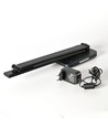Led skrivebordslampe - trådløs opladning, sort, 230V, 700lm, 18W