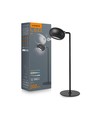 Led genopladelig bordlampe - sort, forbrug: 3