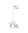 Led genopladelig bordlampe - hvid, forbrug: 3