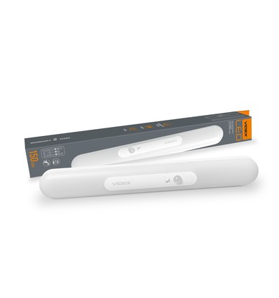 Genopladningslygte - LED, bevægelsessensor, lysstyrke 150lm, forbrug 1.5W