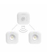 LED natlampe - genopladelig, bevægelsessensor, lysstyrke 35, forbrug 2x0.5