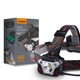 LED pandelampe - bevægelsessensor + powerbank, 4400mAh, genopladelig, IP65