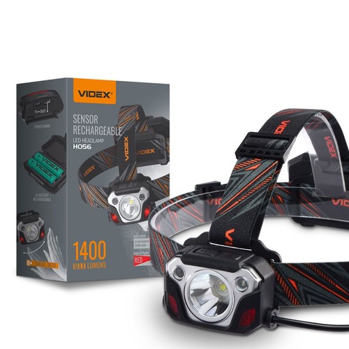 Led-hovedlampe - kold hvid