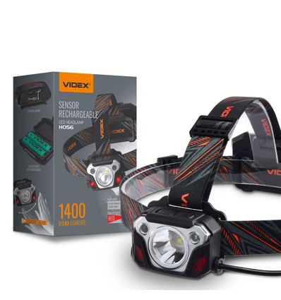 Led-hovedlampe - kold hvid