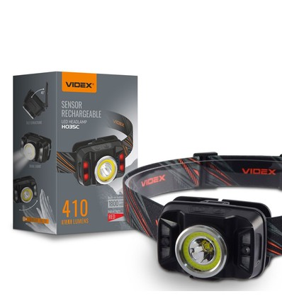 Led hovedlygte - 5000K, lysstyrke: 410, forbrug: 5