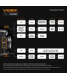 Led hovedlygte - 5000K, lysstyrke: 410, forbrug: 5