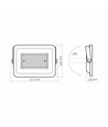 Luca spotlys 50W - LED, flood, neutral hvid, 230V, 4500lm