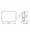 Flood spotlys 50W - LED, 5000K, 230V, 4100lm