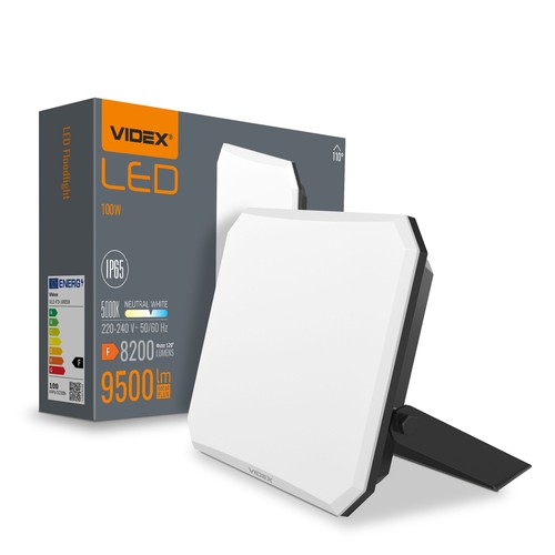 Led-strålelys Flood 100W - 5000K, 230V, 8200lm