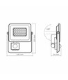 Luca spot 10W - LED, med bevægelsessensor, neutral hvid, 230V, 900 lm, forbrug 10 W