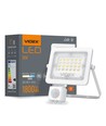 Luca strålelys 20W - LED, PIR-sensor, neutral hvid, 230V, lysstyrke 1800, forbrug 20