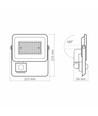 Luca spot 50W - LED, bevægelsessensor, neutral hvid, 230V, 4500lm