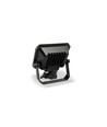 20W LED projektør med sensor - IP65, 5000K, sort, udendørs, bevægelsessensor