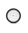 100W LED high bay, 120lm/W - 90 grader, IP65, 5000K, sort, inkl. kædeophæng