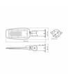 Leya gadelampe 30W - neutral hvid, 230V, 2700lm, forbrug 30W