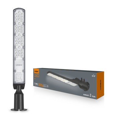 100W LED gadelampe - Ø60mm, IP65, 5000K