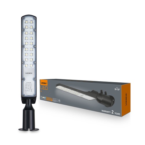 Sle18 LED gadebelysning 50W - IP65, 5000K, 220V