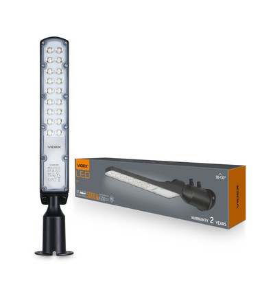 Sle18 LED gadebelysning 50W - IP65, 5000K, 220V