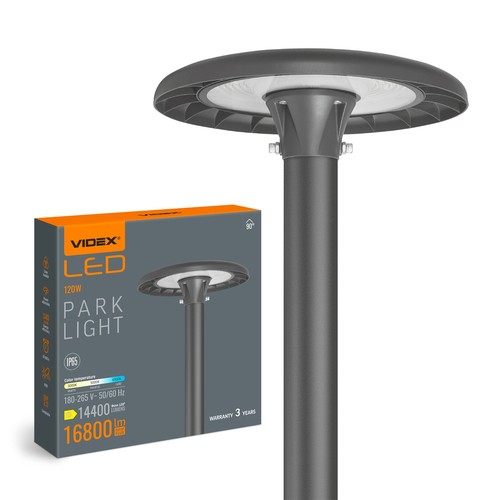 Led parklys 120W - IP65, 220V