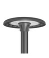 120W LED gadebelysning / parklampe - 140lm/W, IP65, Justerbar watt og CCT