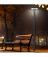 120W LED gadebelysning / parklampe - 140lm/W, IP65, Justerbar watt og CCT