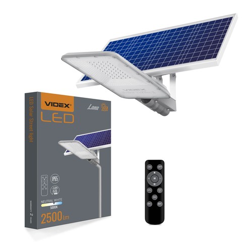 Lana solargadebelysning 100W - LED, neutral hvid, lysstyrke: 2500