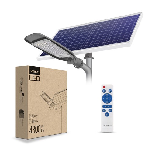 Led solcelle gadelampe - lysstyrke: 4300
