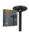 Led solcelle parklys - med bevægelsessensor