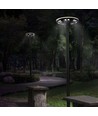 Led solcelle parklys - med bevægelsessensor