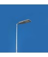 Led solcelle gadelampe - med bevægelsessensor, lysstyrke 2300