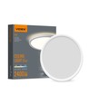 Dl5r loftlampe 22W - CCT justerbar, 220V, hvid, 230V, lysstyrke 2400, forbrug 22