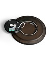 Dl5r loftslampe 22W - CCT justerbar, 220V, sort, LED, dekorativ bagbelysning