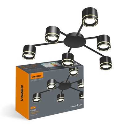 Loftspotlampe GX53 - max 6x30, 230V