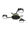 Loftspotlampe 3x30W GX53 - 230V, 9W back light, lysstyrke 830