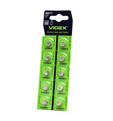 10 stk. AG11/LR721 - Alkaline batteri