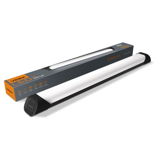60 LED-armatur 36W - 5000K, sort, 230V, 4000 lm