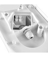 Oval LED væglampe - 11W, IP65, IK07, 5000K, hvid