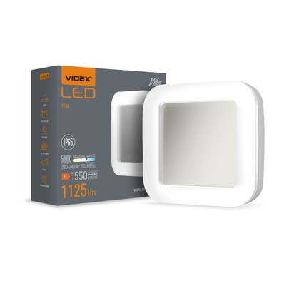 Vika væglampe 15W - neutral hvid, 230V, 1550lm
