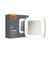 15W Vika LED bulkhead - IP65, 5000K, 190x190mm, hvid, væg/loftlampe