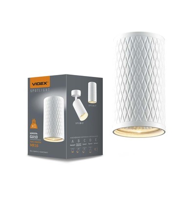 Talen loftspot GU10 - hvid, 230V, max 30W