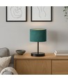 Hilde LN1 Sort/Grøn bordlampe - Ø20 cm, E27, 230V, uden lyskilde