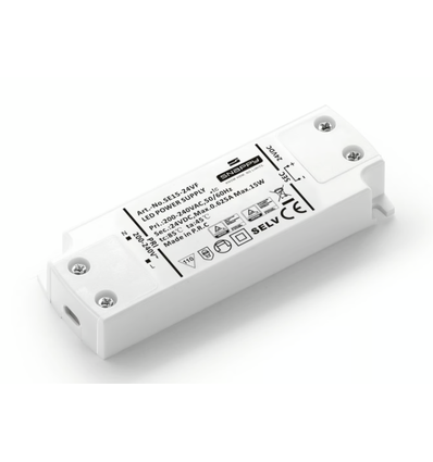 Snappy 15W strømforsyning - 24V DC, 0,625A, IP20 indendørs