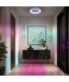 72W LED dæmpbar loftlampe med RGB+CCT - 4700lm, inkl. fjernbetjening, hukommelsesfunktion, Ø45cm
